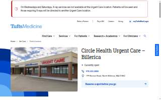 Circle Health Urgent Care – Billerica