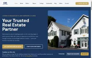 Curtis Knight Real Estate website