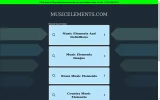 Music Elements of Billerica website