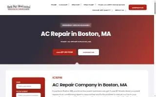 Back Bay Mechanical AC Repair & Heating of Boston website