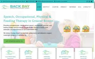 Back Bay Speech & Occupational Therapy of Boston website