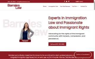 barrales law massachusetts immigration attorneys website