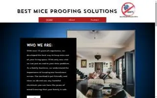 Best Mice Proofing Solutions website