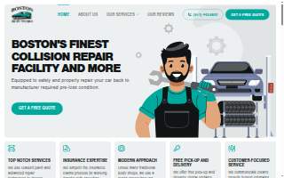Boston Body Works website