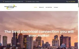 Boston Electrical Solutions website