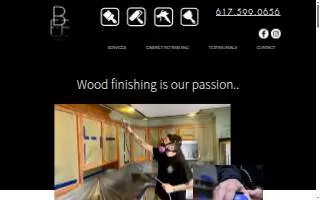 Boston Fine Finish website