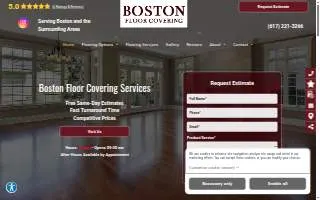 Boston Floor Covering website