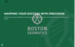 Boston Geomatics website