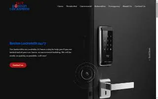 Boston Locksmith 247 website