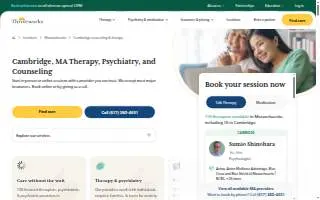 Boston Speech Therapy website