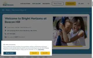 Bright Horizons at Beacon Hill website