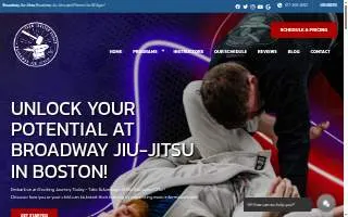 Broadway Jiu-Jitsu and Fitness website