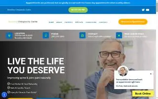 Brookline Chiropractic Center of Boston website