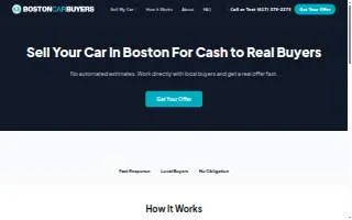 City Motor Group Inc. BostonCarBuyers of Boston website