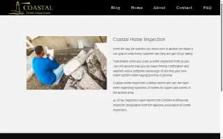 Coastal Home Inspections of Boston website
