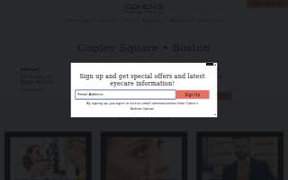 Cohen's Fashion Optical of Boston