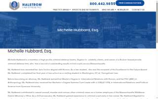 Criminal Defense Attorney Michelle L. Hubbard