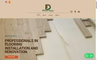 Dream Floor Sanding website