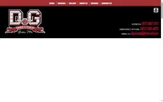 EJW Towing website