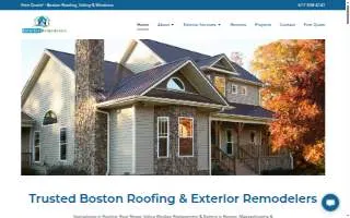 Exterior Remodelers website