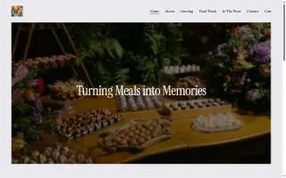 Family Affair Catering & Events website