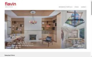 Flavin Architects website