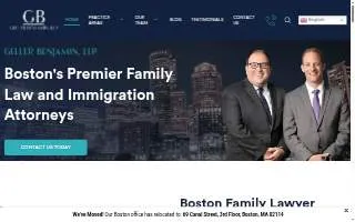 Geller Benjamin, LLP website