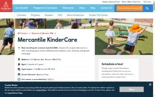 Mercantile KinderCare website