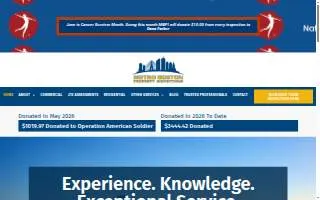 Metro Boston Property Inspections website