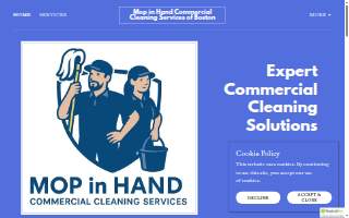 Mop in Hand Commercial Cleaning Services of Boston