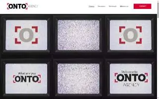 ONTO Agency of Boston website