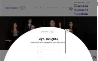 Parker Scheer LLP website