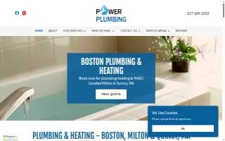 Power Plumbing of Boston website
