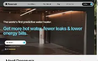 Reservoir Home website