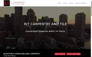 RJT Carpentry and Tile Inc. website