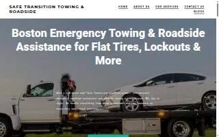 Safe Transition Towing & Roadside website