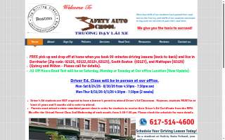Safety Auto School Inc of Boston