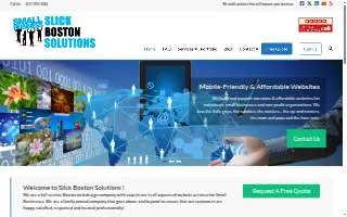 Slick Boston Solutions website