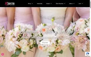 Stapleton Floral website