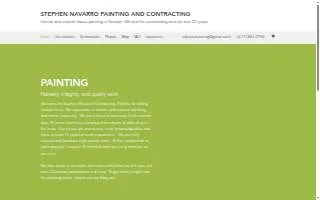 Stephen Navarro Painters of Boston website