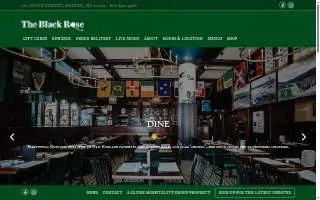 The Black Rose of Boston website