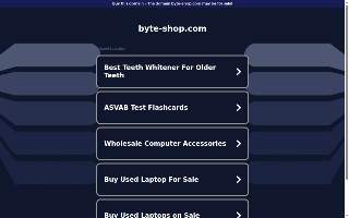 The BYTE Shop