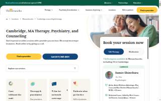 Thrive Boston Counseling and Psychotherapy