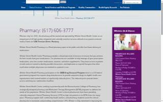 Whittier Street Health Center Pharmacy