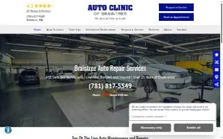 Auto Clinic Of Braintree website