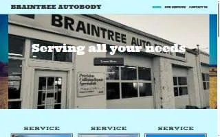 Braintree Auto Body Co Inc website