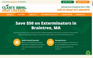 Clancy Brothers Pest Control of Braintree