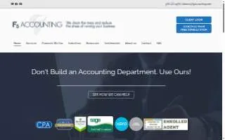 F5 Accounting website