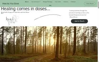 Heal As You Grow website