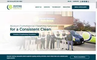 Partner Facility Solutions website
